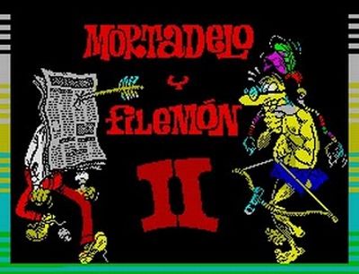 Mortadelo y Filemon loading screen