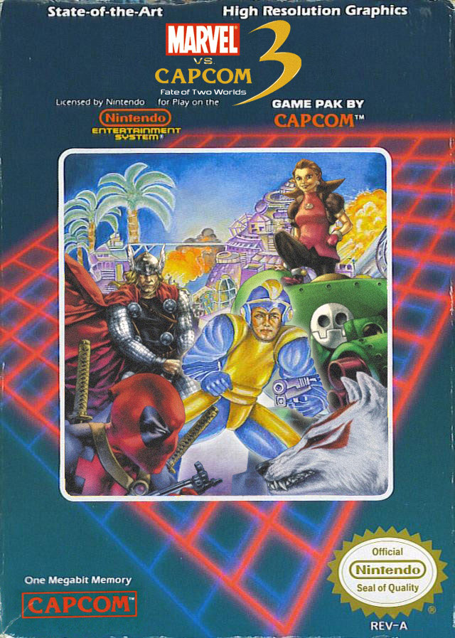 marvel vs capcom retro