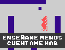 Enséñame menos, cuéntame más